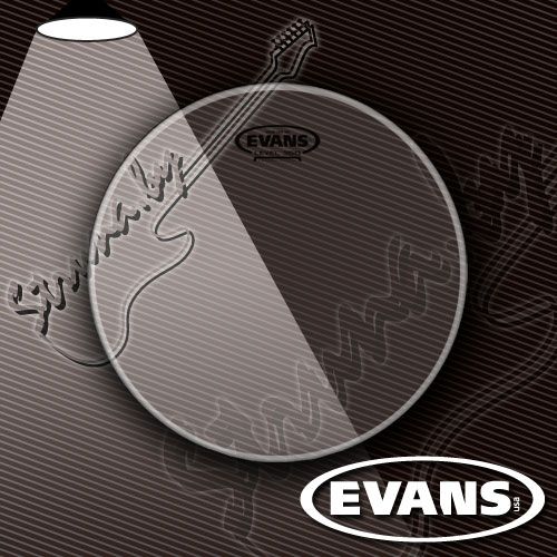 13" резонаторный пластик для малого барабана Evans S13H30 Hazy 300