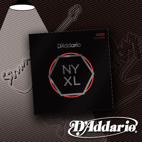 Струны для электрогитары D'Addario NYXL1052 Light Top Heavy Bottom 10-52