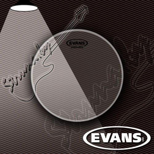 10" пластик для тома/малого барабана Evans TT10G1 G1 Clear
