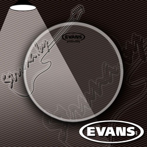 13" пластик для тома/малого барабана Evans TT13G14 G14 Clear