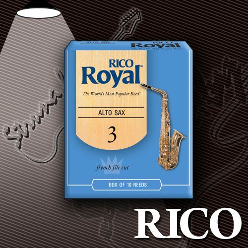 Трости для саксофона альт RICO RJB1030 Royal (10 шт.)