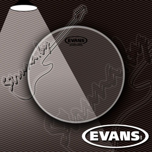 12" пластик для тома/малого барабана Evans TT12G1 G1 Clear