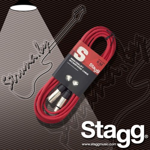 Микрофонный кабель Stagg SMC-6 CRD