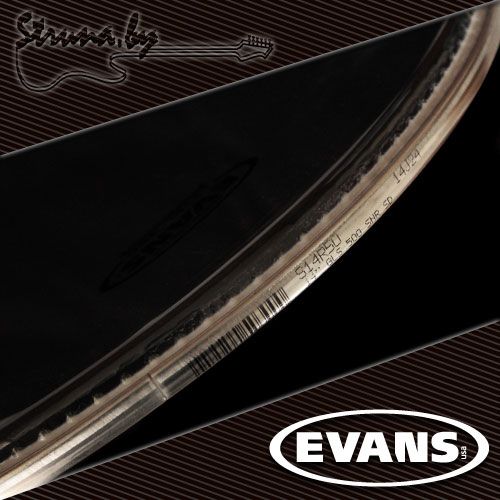 14" резонаторный пластик для малого барабана  Evans S14R50 Hazy 500