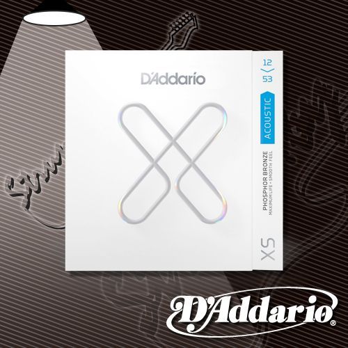 Струны для акустической гитары D'Addario XSAPB1253 Phosphor Bronze