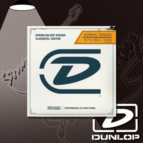 Струны для классической гитары Dunlop DCV100NB Ball End
