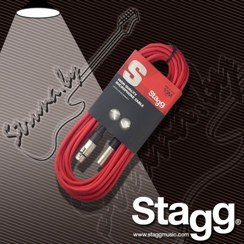 Микрофонный кабель Stagg SMC-10 CRD