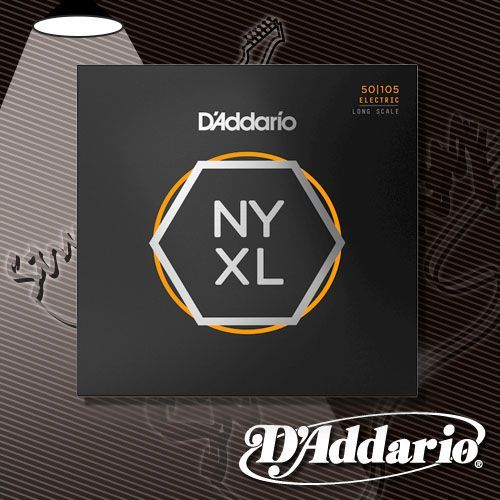 Изображение - Струны для бас-гитары D'addario NYXL50105 - магазин Struna.by