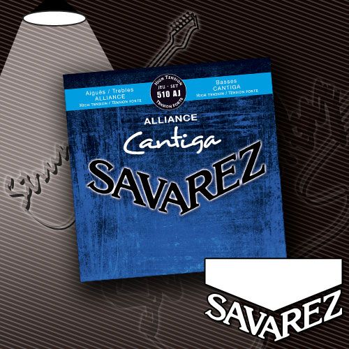 Струны для классической гитары Savarez 510AJ Alliance Cantiga Forte