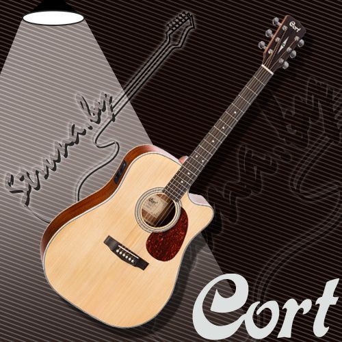 Электроакустическая гитара Cort MR500E OP