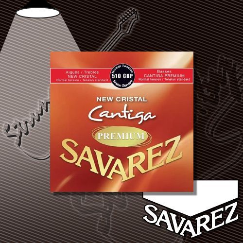Струны для классической гитары Savarez 510CRP New Cristal Cantiga Premium