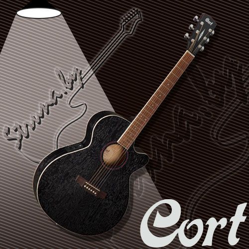 Электро-акустическая гитара Cort SFX-AB TBK