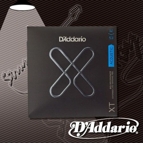 Струны для акустической гитары D'Addario XTABR1253 80-20 Bronze
