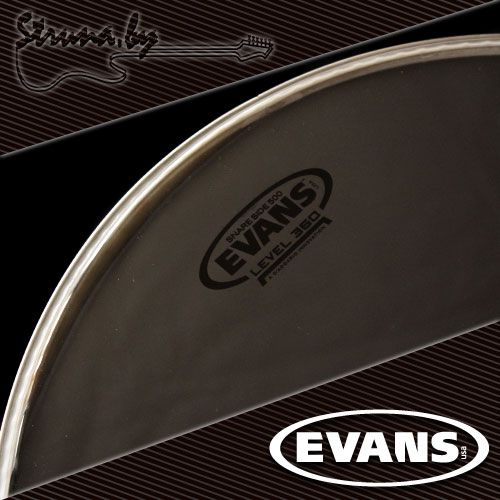 14" резонаторный пластик для малого барабана  Evans S14R50 Hazy 500