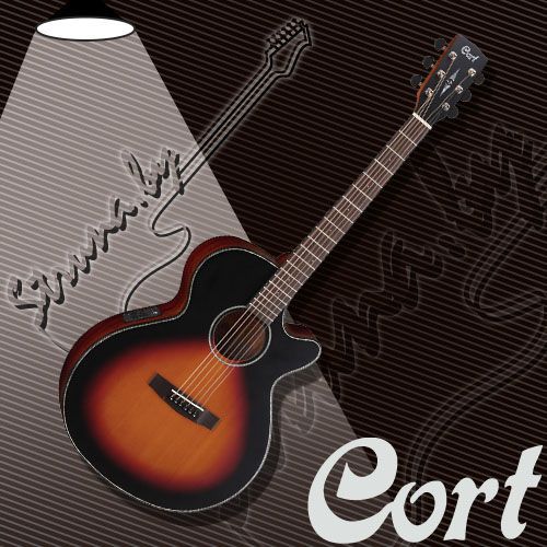 Электро-акустическая гитара Cort SFX-E 3TSS