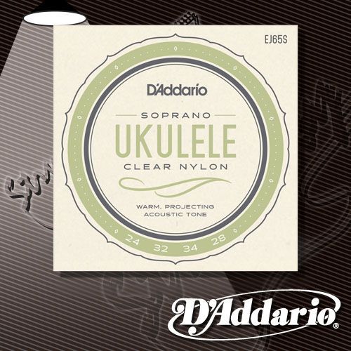 Струны для укулеле D'Addario EJ65S