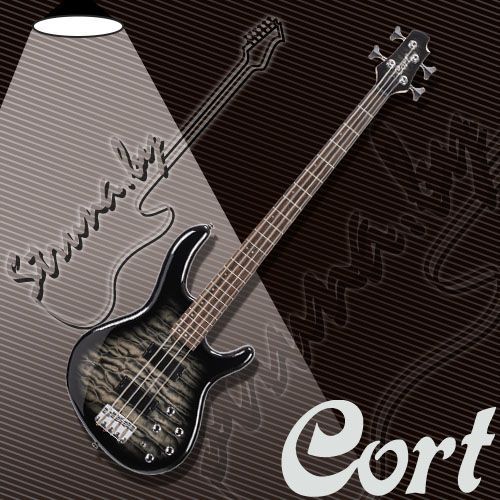Бас-гитара Cort Action DLX PLUS FGB Бас-гитара Cort Action DLX PLUS FGB