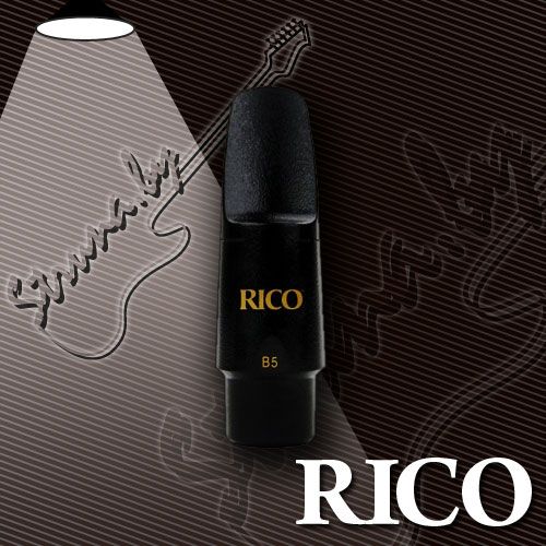 Мундштук для саксофона сопрано RICO RRGMPCSSXB5 B5 Graftonite Мундштук для саксофона сопрано RICO RRGMPCSSXB5 B5 Graftonite