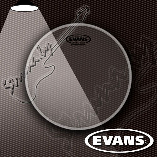 13" пластик для тома/малого барабана Evans TT13HG Hydraulic Glass