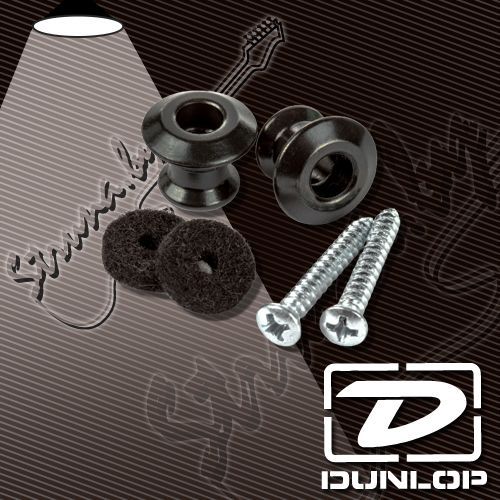Крепление для ремня(стреплок) Dunlop 2PSLS033BK