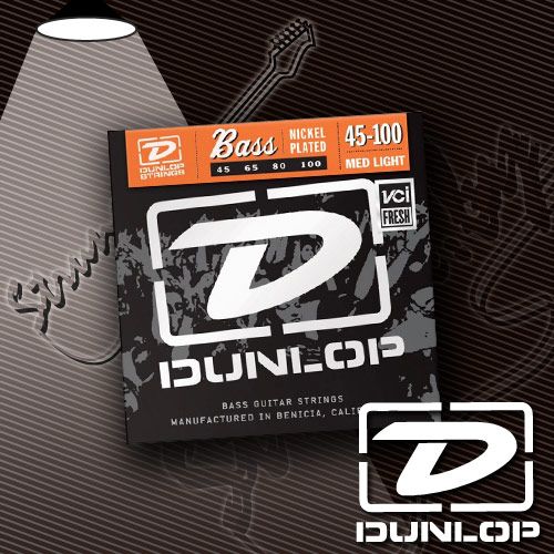 Изображение - Струны для бас-гитары Dunlop DBN45100 Nickel Wound 45-100 - магазин Struna.by