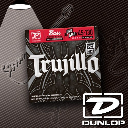 Изображение - Струны для 5-струнной бас-гитары Dunlop RTT45130T Robert Trujillo Icon Uno Mas 45-130 - магазин Struna.by