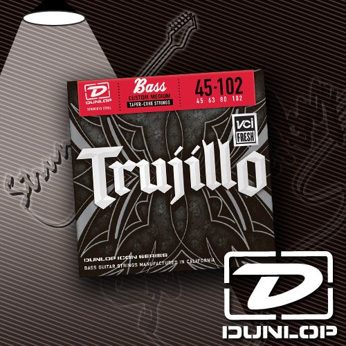 Изображение - Струны для бас-гитары Dunlop RTT45102T Robert Trujillo Icon Uno Mas 45-102 - магазин Struna.by