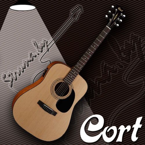 Акустическая гитара Cort AD810E