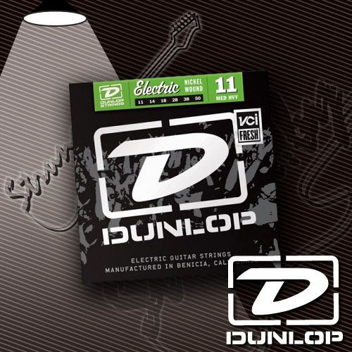 Струны для электрогитары Dunlop DEN1150 Nickel Wound 11-50