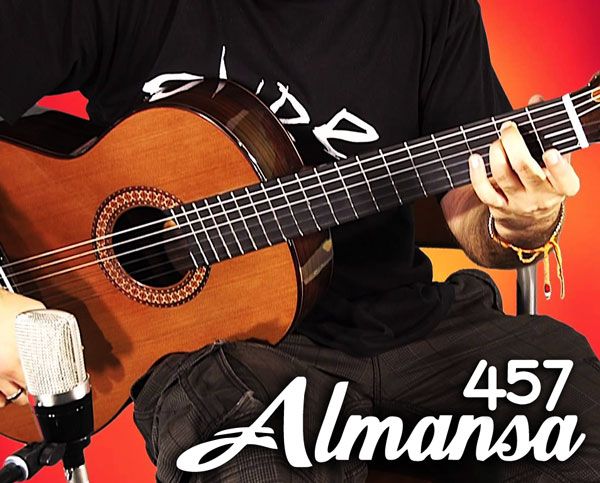 Испанская классическая гитара топ-класса Almansa 457 Concert Испанская классическая гитара топ-класса Almansa 457 Concert