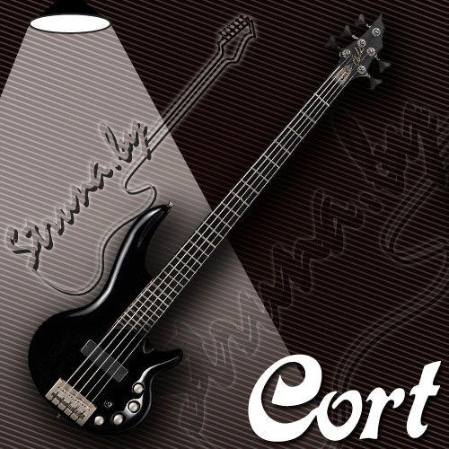 5-струнная бас-гитара Cort Curbow5
