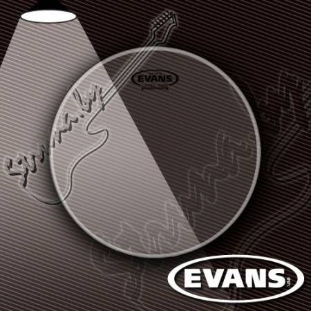 13" резонаторный пластик для малого барабана Evans S13H30 Hazy 300
