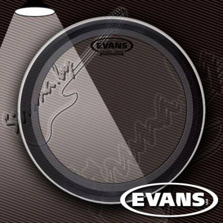 22" пластик для бас-барабана Evans BD22EMADHW Heavyweight Batter Clear