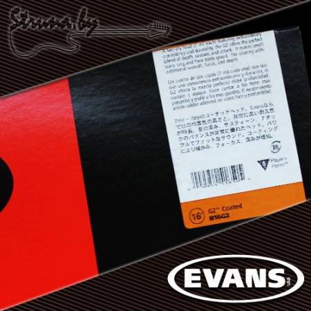 16" пластик для том барабана Evans B16G2 G2 Coated