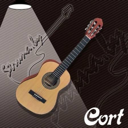 Классическая гитара Cort AC50 w/bag OP