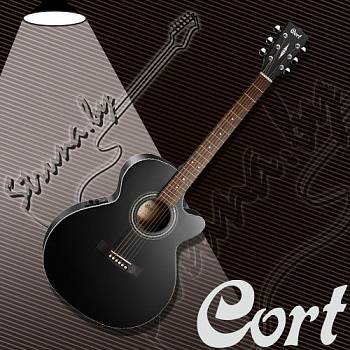 Электро-акустическая гитара Cort SFX-ME BKS