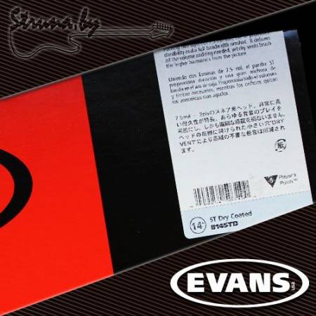 14" пластик для малого барабана Evans B14STD Super Tough Dry
