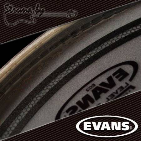 14" пластик для тома/малого барабана Evans B14EC2S EC2 Frosted
