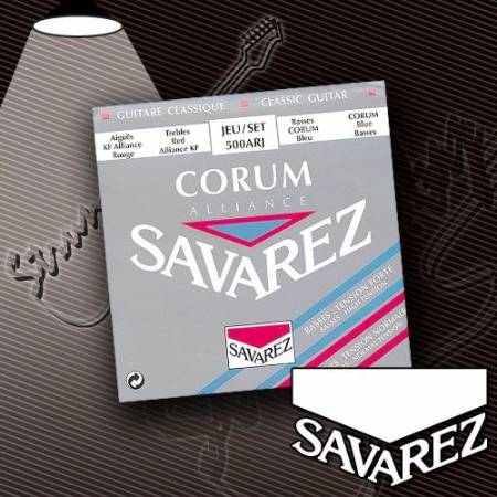 Струны для классической гитары Savarez 500ARJ Alliance Corum Forte Normale