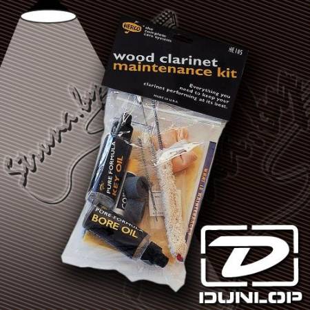 Набор по уходу за кларнетом Dunlop HE105 Wood Clarinet Maintenance Kit