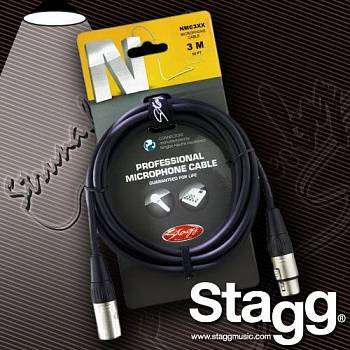 Микрофонный кабель Stagg NMC-3R
