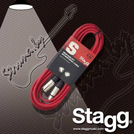 Микрофонный кабель Stagg SMC-6 CRD