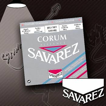Струны для классической гитары Savarez 500ARJ Alliance Corum Forte Normale