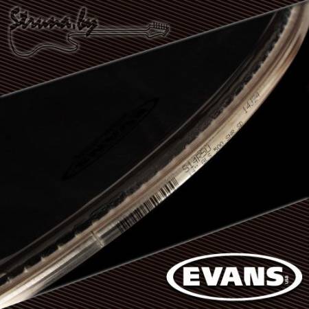 14" резонаторный пластик для малого барабана  Evans S14R50 Hazy 500