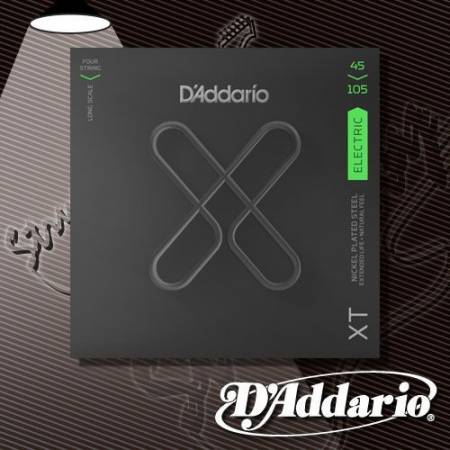 Изображение - Струны для бас-гитары D'addario XTB45105 - магазин Struna.by