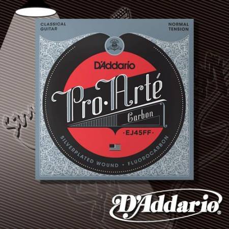 Струны для классической гитары D’addario EJ45FF