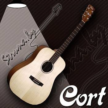Акустическая гитара Cort Earth-Grand (с чехлом)