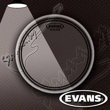 14" пластик для тома/малого барабана Evans TT14EC2S EQ2 Clear