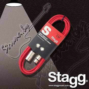 Микрофонный кабель Stagg SMC-3 CRD