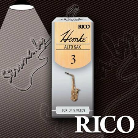 Трости для саксофона альт RICO RHKP5ASX300 Frederick L. Hemke (5 шт.)